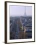 The Eiffel Tower from the Arc De Triomphe, Paris, France, Europe-Martin Child-Framed Photographic Print