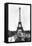 The Eiffel Tower from Trocadero, Paris, 1931-Ernest Flammarion-Framed Stretched Canvas