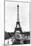 The Eiffel Tower from Trocadero, Paris, 1931-Ernest Flammarion-Mounted Giclee Print