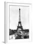 The Eiffel Tower from Trocadero, Paris, 1931-Ernest Flammarion-Framed Giclee Print