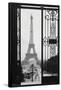 The Eiffel Tower - Gate View-Trends International-Framed Poster