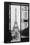 The Eiffel Tower - Gate View-Trends International-Framed Poster