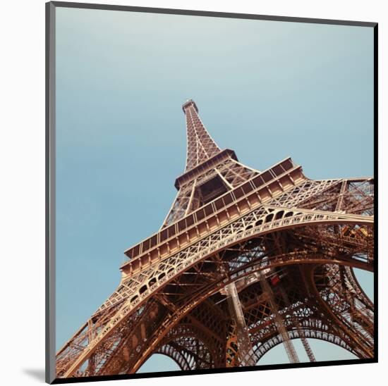 The Eiffel Tower In Paris-null-Mounted Art Print