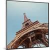 The Eiffel Tower In Paris-null-Mounted Art Print