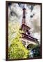 The Eiffel Tower IV - In the Style of Oil Painting-Philippe Hugonnard-Framed Giclee Print