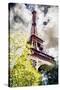 The Eiffel Tower IV - In the Style of Oil Painting-Philippe Hugonnard-Stretched Canvas