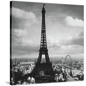 The Eiffel Tower, Paris France, 1897-Jerry Tavin-Stretched Canvas