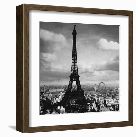 The Eiffel Tower, Paris France, c.1897-Tavin-Framed Art Print