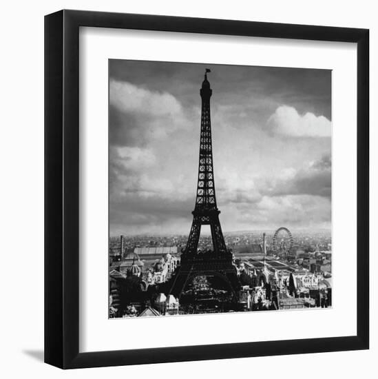 The Eiffel Tower, Paris France, c.1897-Tavin-Framed Art Print