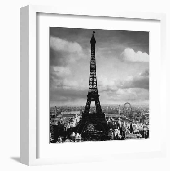 The Eiffel Tower, Paris France, c.1897-Tavin-Framed Art Print