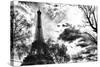 The Eiffel Tower - Paris - France-Philippe Hugonnard-Stretched Canvas