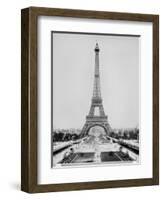 The Eiffel Tower Photographed During the Universal Exhibition of 1889 in Paris-Adolphe Giraudon-Framed Giclee Print