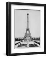 The Eiffel Tower Photographed During the Universal Exhibition of 1889 in Paris-Adolphe Giraudon-Framed Giclee Print