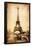 The Eiffel Tower - Rustic-Trends International-Framed Poster