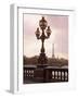 The Eiffel Tower Seen from the Pont Alexandre III at Dusk, Paris, France-Nigel Francis-Framed Photographic Print