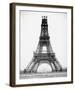 The Eiffel Tower - State of Construction, 1888-Louis-Emile Durandelle-Framed Art Print