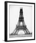 The Eiffel Tower - State of Construction, 1888-Louis-Emile Durandelle-Framed Art Print