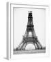 The Eiffel Tower - State of Construction, 1888-Louis-Emile Durandelle-Framed Art Print