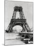 The Eiffel Tower under Construction, Paris, C1888-null-Mounted Giclee Print