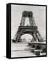 The Eiffel Tower under Construction, Paris, C1888-null-Framed Stretched Canvas