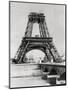 The Eiffel Tower under Construction, Paris, C1888-null-Mounted Giclee Print