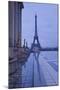 The Eiffel Tower under Rain Clouds, Paris, France, Europe-Julian Elliott-Mounted Photographic Print