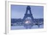 The Eiffel Tower under Rain Clouds, Paris, France, Europe-Julian Elliott-Framed Photographic Print