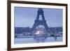 The Eiffel Tower under Rain Clouds, Paris, France, Europe-Julian Elliott-Framed Photographic Print