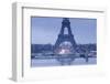 The Eiffel Tower under Rain Clouds, Paris, France, Europe-Julian Elliott-Framed Photographic Print