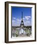 The Eiffel Tower with Water Fountains, Paris, France-Nigel Francis-Framed Photographic Print