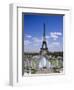 The Eiffel Tower with Water Fountains, Paris, France-Nigel Francis-Framed Photographic Print