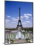 The Eiffel Tower with Water Fountains, Paris, France-Nigel Francis-Mounted Photographic Print