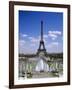 The Eiffel Tower with Water Fountains, Paris, France-Nigel Francis-Framed Photographic Print