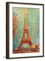 The Eiffel Tower-Georges Seurat-Framed Art Print