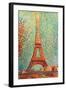 The Eiffel Tower-Georges Seurat-Framed Art Print