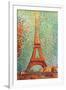 The Eiffel Tower-Georges Seurat-Framed Art Print