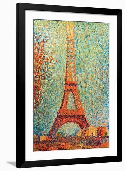 The Eiffel Tower-Georges Seurat-Framed Art Print