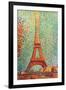 The Eiffel Tower-Georges Seurat-Framed Art Print