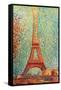 The Eiffel Tower-Georges Seurat-Framed Stretched Canvas