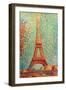 The Eiffel Tower-Georges Seurat-Framed Art Print