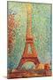The Eiffel Tower-Georges Seurat-Mounted Art Print