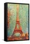 The Eiffel Tower-Georges Seurat-Framed Stretched Canvas