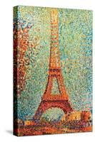 The Eiffel Tower-Georges Seurat-Stretched Canvas