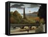 The Eiffel Tower-Henri Rousseau-Framed Stretched Canvas