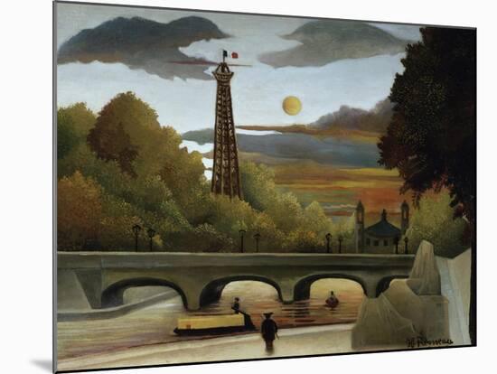 The Eiffel Tower-Henri Rousseau-Mounted Giclee Print