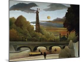 The Eiffel Tower-Henri Rousseau-Mounted Giclee Print