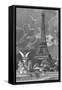 The Eiffel Tower-Albert Bellenger-Framed Stretched Canvas