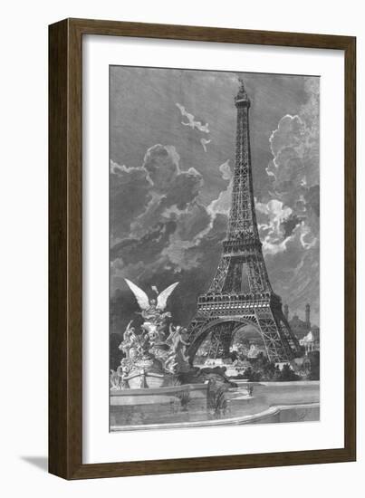 The Eiffel Tower-Albert Bellenger-Framed Giclee Print