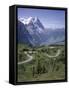 The Eiger, 3970M, Bernese Oberland, Alps, Switzerland-Andrew Sanders-Framed Stretched Canvas