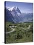 The Eiger, 3970M, Bernese Oberland, Alps, Switzerland-Andrew Sanders-Stretched Canvas